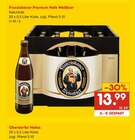 Premium Hefe Weißbier Angebote von Franziskaner bei Netto Marken-Discount Erkelenz für 13,99 €