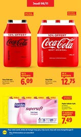 Coca-Cola Angebote im Prospekt "Votre quotidien à petits prix, ça vaut le coup." von Lidl auf Seite 18