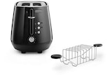 Grille pain Delonghi CTY2103.BK - Delonghi en promo chez Darty Villeurbanne à 74,99 €