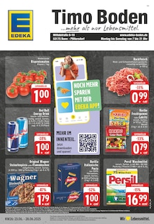EDEKA Prospekt der Woche "Aktuelle Angebote" Seite 1, 23.06.2025 bis 28.06.2025 für Königswinter Aktueller EDEKA Prospekt "Aktuelle Angebote" Seite 1 von 24 Seiten für Königswinter
