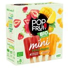 Glaces Bio organic - POP FRUIT - Carrefour Glaces Bio organic - POP FRUIT à 3,23 € dans le catalogue Carrefour