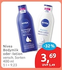 Reichhaltige Body Milk von Nivea im aktuellen budni Prospekt