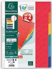 LOT DE 2 INTERCALAIRES 21X29,7CM - Exacompta - Super U LOT DE 2 INTERCALAIRES 21X29,7CM - Exacompta à 0,90 € dans le catalogue Super U