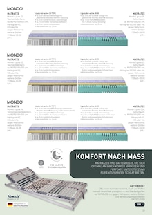 Matratze im Möbel Martin Prospekt "WOHNFÜHLEN NEU ENTDECKEN" mit 32 Seiten (Saarbrücken)