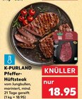 Aktuelles Pfeffer-Hüftsteak Angebot bei Kaufland in Cottbus ab 18,95 €