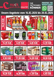 Nuck Getränke Coca Cola im Prospekt 