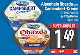 Obazda oder Camembert-Creme von Alpenhain im aktuellen EDEKA Prospekt für 1,49 €