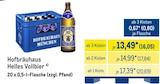 Helles Vollbier von Hofbräuhaus München im aktuellen METRO Prospekt für 16,05 €