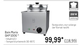 Aktuelles Bain Marie GHP 1006 Angebot bei METRO in Mülheim (Ruhr) ab 118,99 €