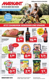 Pizza im Markant Nordwest Prospekt in Emden Aktueller Markant Nordwest Prospekt mit Pizza, "DER MARKT FÜR GUTES ESSEN UND TRINKEN", Seite 1
