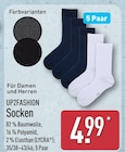 Socken von UP2FASHION für 4,99 € bei ALDI Nord im Angebot Socken von UP2FASHION im aktuellen ALDI Nord Prospekt