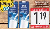 Haltbare Milch 1,5% Fett von Weihenstephan im aktuellen EDEKA Prospekt für 1,19 €
