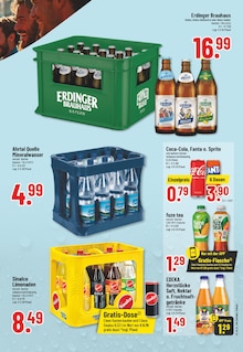 Coca Cola im EDEKA Prospekt "Aktuelle Angebote" mit 26 Seiten (Hückelhoven)