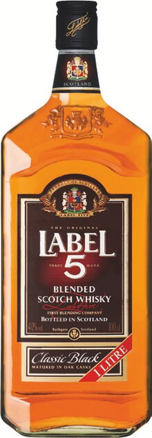 Whisky - Label 5 - Carrefour Market Whisky - Label 5 à 12,31 € dans le catalogue Carrefour Market "Maintenant et moins cher !"