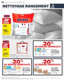 Offre Oreiller dans le catalogue Carrefour du moment à la page 68