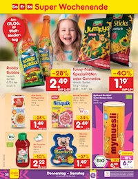 Bio Lebensmittel Angebot im aktuellen Netto Marken-Discount Prospekt auf Seite 46