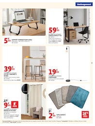 Prix et réduction Rideau dans le prospectus Auchan Hypermarché en cours Offre Rideau dans le catalogue Auchan Hypermarché du moment à la page 37
