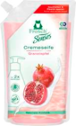 Cremeseife flüssig Nachfüllbeutel im Angebot bei E center in Rostock Cremeseife flüssig Nachfüllbeutel Angebote von Frosch bei E center Rostock für 1,99 €