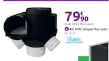 Kit vmc simple flux auto - OLYMPIC en promo chez Mr.Bricolage Bastia à 79,90 €