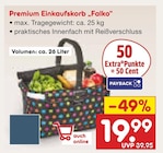 Aktuelles Premium Einkaufskorb Falko Angebot bei Netto Marken-Discount in Duisburg ab 19,99 €