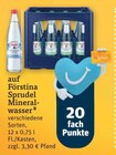 Sprudel Mineralwasser im tegut Prospekt Sprudel Mineralwasser von Förstina im aktuellen tegut Prospekt für