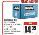 Bayreuther Hell bei nah und gut im Nürnberg Prospekt für 14,99 €