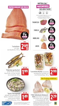Lachs im aktuellen EDEKA Prospekt (Frankfurt (Main)) Lachs im EDEKA Prospekt "Aktuelle Angebote" mit 46 Seiten (Frankfurt (Main))