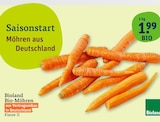 Bio-Möhren von Bioland im aktuellen tegut Prospekt für 1,99 €