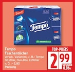 Taschentücher von Tempo im aktuellen EDEKA Prospekt