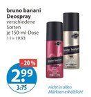 Deospray im Angebot bei V-Markt in Regensburg Deospray Angebote von bruno banani bei V-Markt Regensburg für 2,99 €