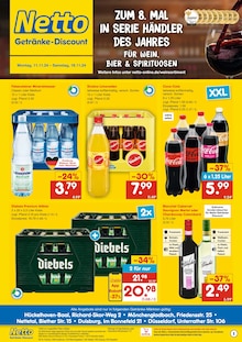 Netto Marken-Discount Prospekt "DER ORT, AN DEM DU IMMER AUSGEZEICHNETE PREISE FINDEST." mit  Seiten (Neuss)