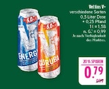 Energy Angebote von Veltins V+ bei Marktkauf Leipzig für 0,79 €