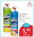 WC Gel Lime Fresh von Domestos im aktuellen budni Prospekt