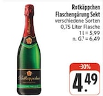 Flaschengärung Sekt bei nah und gut im Prospekt "" für 4,49 €