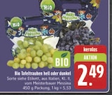 EDEKA Steinach - Bio Tafeltrauben hell Angebot im Prospekt Bio Tafeltrauben hell bei EDEKA im Steinach Prospekt für 2,49 €
