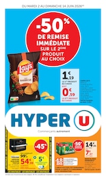 Prospectus Hyper U à Maincy: «-50% DE REMISE IMMÉDIATE SUR LE 2ÈME PRODUIT AU CHOIX» ,  pages, du 02/06/2026 au 14/06/2026