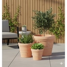 Pot terre cuite Volterra - HYBA dans le catalogue Carrefour