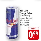 Energy Drink im Angebot bei EDEKA in Bruchsal Energy Drink Angebote von Red Bull bei EDEKA Bruchsal für 0,99 €