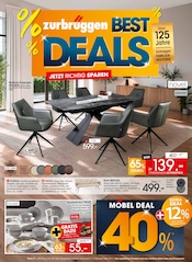 Fernsehsessel im Zurbrüggen Prospekt in Lemgo Aktueller Zurbrüggen Prospekt mit Fernsehsessel, "BEST DEALS", Seite 1