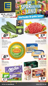 EDEKA Warendorf Prospekt der aktuellen Woche, gültig von 10.11.2025 bis 15.11.2025 Aktueller EDEKA Warendorf Prospekt "Aktuelle Angebote" mit 17 Seiten
