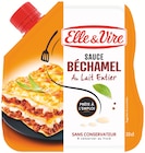 Sauce béchamel - ELLE & VIRE en promo chez Colruyt Sauce béchamel - ELLE & VIRE dans le catalogue Colruyt