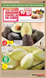 Promos Avocat dans le catalogue "-50% DE REMISE IMMÉDIATE SUR LE 2ÈME" de Intermarché Express à la page 5 Promos Avocat dans le catalogue "-50% DE REMISE IMMÉDIATE SUR LE 2ÈME" de Intermarché Express à la page 5