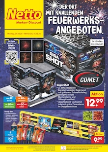 Feuerwerk im aktuellen Netto Marken-Discount Prospekt (Norderstedt) Feuerwerk im Netto Marken-Discount Prospekt "Aktuelle Angebote" mit 62 Seiten (Norderstedt)