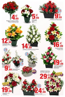 Catalogue de la semaine "TOUSSAINT nos prix en fleurs !" avec 2 pages, valide du 30/09/2026 au 11/10/2026 pour La Vespière et alentours Prospectus de la semaine "TOUSSAINT nos prix en fleurs !" avec 2 pages, valide du 30/09/2026 au 11/10/2026 pour La Vespière et alentours