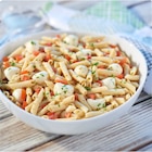 Salade de mini penne tomates mozzarella - Carrefour à La Rochelle Salade de mini penne tomates mozzarella en promo chez Carrefour La Rochelle à 6,50 €