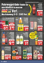 Cola im EDEKA Prospekt in Rietberg Aktueller EDEKA Prospekt mit Cola, "Aktuelle Angebote", Seite 18