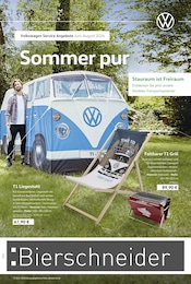 Volkswagen Prospekt "Sommer pur" für Pappenheim, 1 Seite, 01.06.2024 - 31.08.2024