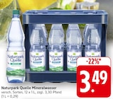 Mineralwasser im Angebot bei E center in Neunkirchen Mineralwasser Angebote von Naturpark Quelle bei E center Neunkirchen für 3,49 €