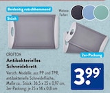 Antibakterielles Schneidebrett von CROFTON im aktuellen ALDI SÜD Prospekt für 3,99 €