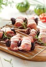 Brochette de râbles de lapin désossés aux pruneaux et poitrine fumée - Intermarché Super à Angers Brochette de râbles de lapin désossés aux pruneaux et poitrine fumée en promo chez Intermarché Super Angers à 18,69 €
